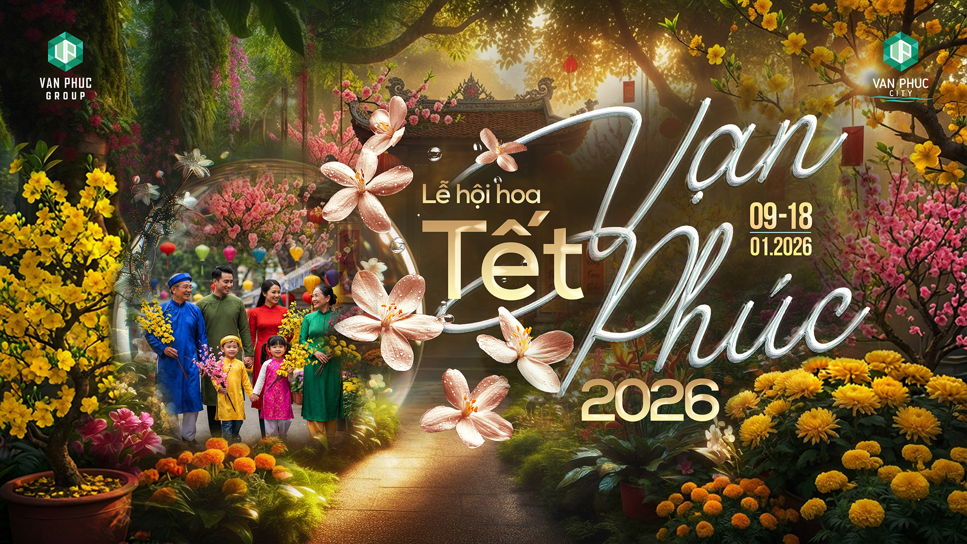 LỄ HỘI HOA TẾT VẠN PHÚC 2026